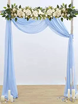 65 см искусственный цветок гирлянда из шелковых роз гортензия гирлянда арка входная дверь цветочные гирлянды перемычка цветочное украшение свадебная церемония стол центральный элемент оранжевый