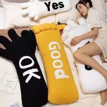 65cm Hot Long Long Plush Pillow Plush Side Sleeper Cuddle Pillow Soft Plush Toy for Girls Boys