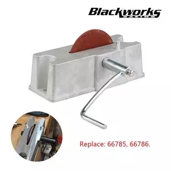 66785 66786 Ручной шлифовальный станок для алюминиевых поршневых колец, обеспечивающий надлежащее торцевое пространство поршневого кольца, набор инструментов с зернистостью 120 серебряный