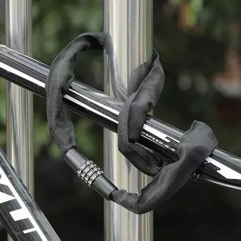 66/125 см велосипедный замок с 4-значным кодом, защитный замок для велосипедного оборудования, противоугонный замок для горного велосипеда, аксессуары для велосипеда