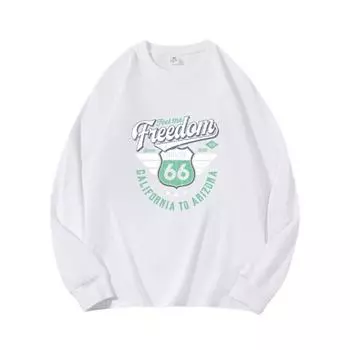 66 Autumn Clothing Long Sleeved Pure Cotton New Men s and Women s Top, Spring Inner Layer, Basic Shirt, Round Neck Long Sleeved T-shirt M коричневый