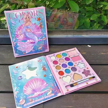 66-цветная палитра теней для век Палитра макияжа для сценического макияжа COSplay