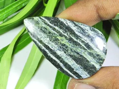 66Cts. Натуральный зеленый швейцарский опал кристалл овальный кабошон драгоценный камень 28X44X06 мм SK-729