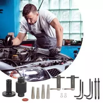 6706 Инструмент для снятия топливной рампы и GM245 Инструменты для уплотнений топливной форсунки #Replace EN-49248 для двигателей GM с непосредственным впрыском CHINA