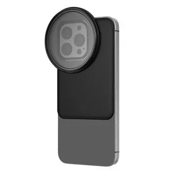 67 мм магнитный адаптер для крепления фильтра объектива для iPhone 15 Pro Max(6,1 дюйма)