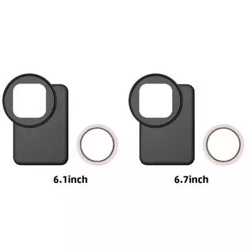 67 мм магнитный телефонный фильтр крепление ультратонкий 5 мм фильтр объектива адаптер телефонный фильтр объектив фильтр крепление для iPhone 15 14 Pro Max 6.1inch