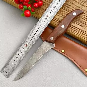 67 слоев дамасской стали кованый нож мясной тесак обвалочный нож охотничий походный рыболовный кухонный поварской нож A