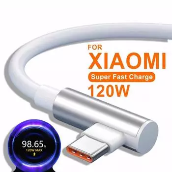 67 Вт быстрое зарядное устройство для Xiaomi 15 14 13 Pro Ultra Lite USB A к Type C кабель для быстрой зарядки телефона 1.8m золотой