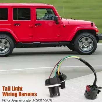 68004166AC Задний фонарь проводка без лампы для Jeep Wrangler JK