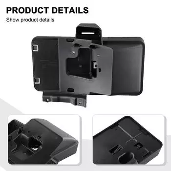 68064720AA Кронштейн номерного знака Высококачественные материалы Черный для Wrangler 2007-2017 Износостойкий Антикоррозийный CHINA