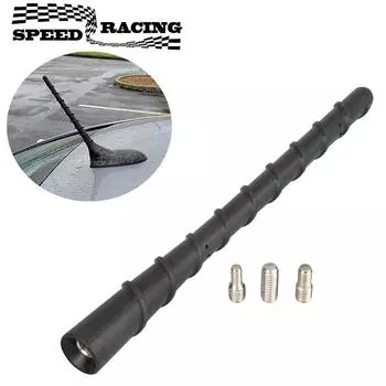 68297936AA 7-дюймовая антенная мачта для 2011-2025 Jeep Grand Cherokee Renegade Compass Chrysler 200 Fiat 500 FM AM радиоантенна 5091100AB чёрный