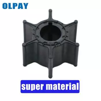 682-44352-01 Крыльчатка водяного насоса для подвесного двигателя Yamaha 9,9 л.с. 15 л.с. старой модели 682-44352 чёрный