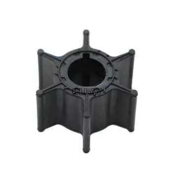 682-44352-01 Крыльчатка водяного насоса для подвесного двигателя старой модели Yamaha 9,9 л.с. 15 л.с. 682-44352 чёрный