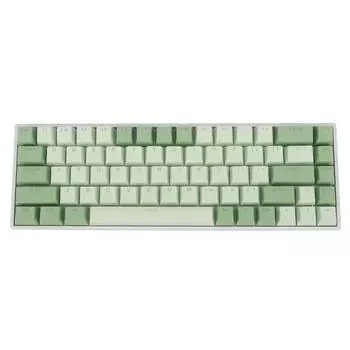 68 клавиш 60% механическая клавиатура с RGB-подсветкой, отзывчивый синий переключатель, эргономичное подключение USB C, проводное подключение G