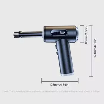 69000Pa беспроводной воздушный пылесос для продувки пыли USB сжатый воздуходувка для очистки компьютера ноутбука клавиатуры камеры автомобиля