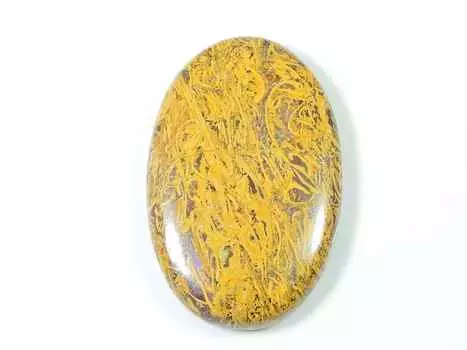 69Cts. Natural Mariam Jasper Oval Cabochon Loose Crytsal Gemstone 27X43X6MM SK-1414