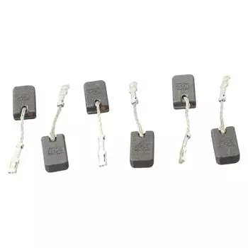 6*10*17мм E64 Угольная щетка 6шт Угольная щетка для угловой шлифмашины