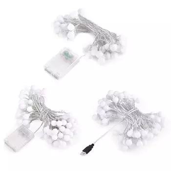 6/10 м Водонепроницаемый 40/80 светодиодов Экономьте энергию Рождественские светодиодные огни для праздника AU Style A