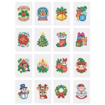 6/12/16pcs 5D DIY Full Square Drill Partial AB Drill Diamond Painting Kit AU XYFZ02