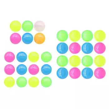 6/12/16PCS Elevated Glowing Stress Balls Stick To The Ceiling Fun Decompression Fidget Toy Lumi Balls Cool Stuff for Kids Adults