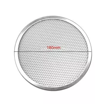 6-12 дюймов антипригарный противень для пиццы бесшовный алюминиевый сплав сетчатый противень для выпечки кухонные принадлежности круглый противень для блинов пиццы кондитерских изделий 7inch