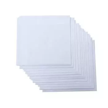 6/12 шт 100% хлопок женские мужские носовые платки белого цвета DIY ручной работы граффити крашеный квадратный шарф 40x40 см