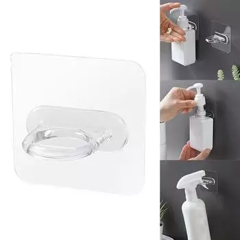 6/12 шт. круглый настенный крючок, самоклеящаяся полка для шкафа, клейкий держатель, крючок, бытовая кухня, ванная комната, подвесная стойка для бутылки с душем 6pcs