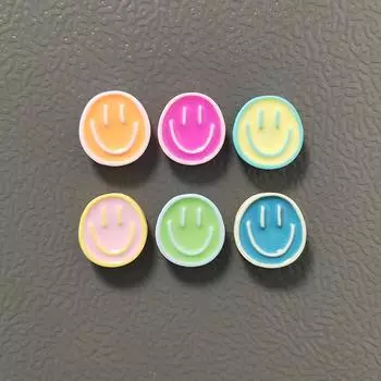 6/12 шт. Магниты на холодильник с выражением улыбающегося лица смешанных цветов для дома, белая доска, украшение на холодильник с улыбкой, доска для сообщений