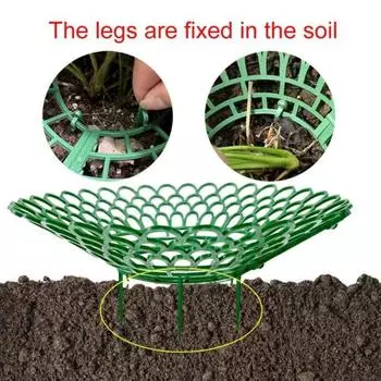 6/12 шт. опоры для клубники с 3 прочными опорными ножками для хранения растений, фруктов, стеллаж для выращивания овощей, садовые инструменты S-1PCS