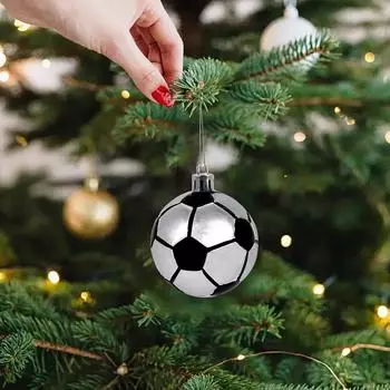 6/12 шт. Рождественские шары 6/8 см Большой шар Рождественская елка Подвесные украшения для домашнего декора вечеринки Новый год Navidad Подарки Аксессуары 6cm