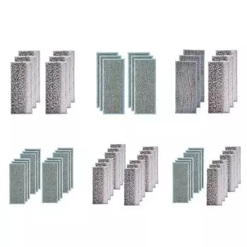 6/12Pack Mopping Pads Запасная часть Mop Rag для робота-пылесоса M6 Сменная сухая влажная швабра Аксессуары Прямая поставка