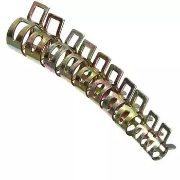 6-15 мм хомуты для воздушных трубок шланг топливной линии водопроводная труба силиконовый хомут для труб пружинная лента хомуты для шлангов 6mm-10PCS