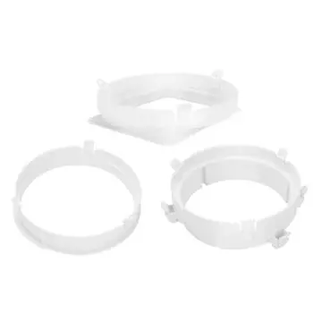 6,19 дюйма (160мм) Портативный прочный пластиковый оконный адаптер для кондиционера воздуха, соединитель для выхлопного шланга/трубы, простой в использовании