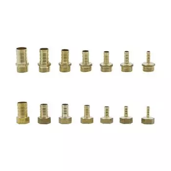 6-19 мм до 1/2 мама/мужская резьба соединитель садовый прямой шланг столярный воздушный насос для аквариума адаптер для шланга Male Thread 1/2 to 6mm