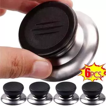 6/1 шт. универсальная ручка для крышки кастрюли, кухонная утварь, противожарная ручка, сменная крышка для кастрюли, ручки, крышки для кастрюль, кухонные принадлежности