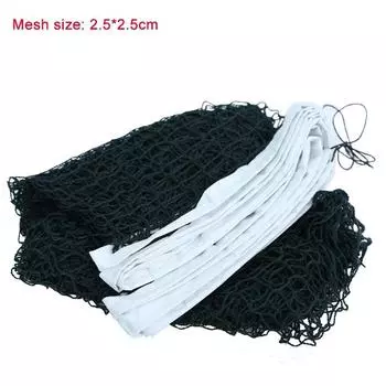 6.1mX0.76m Professional Standard Badminton Net Outdoor Volleyball Tennis Net Mesh Pickleball Training Indoor Accessories