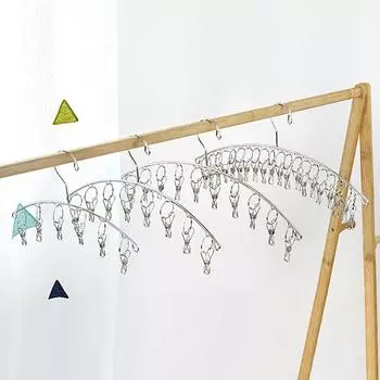 6-20 колышек, вешалка для сушки одежды из нержавеющей стали, ветрозащитная вешалка для одежды, зажимы для носков, вешалка для белья, вешалка для белья, держатель для носков