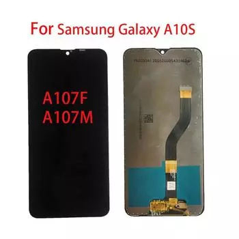 6,2 для Samsung Galaxy A10S A107 A107F A107M ЖК-дисплей, замена цифрового преобразователя сенсорного экрана в сборе чёрный