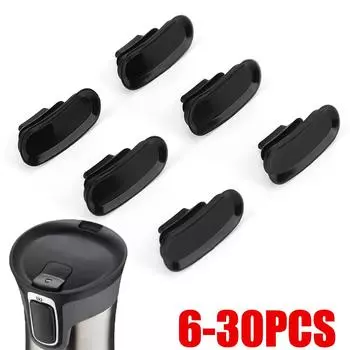 6-30pcs Replacement Stopper Silicone Coffee Mug Stopper Leak-Proof Bottle Stopper for Contigo Autoseal Travel Coffee Mug