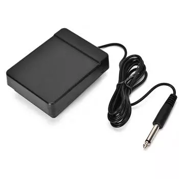 6.35 Foot Sustain Single Педаль Контроллер для Электронной Клавиатуры Фортепиано