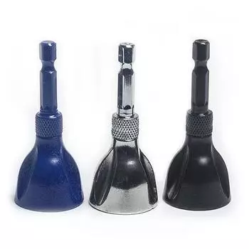 6,35 мм внешний электрический инструмент для снятия фаски, вольфрамовая сталь, инструмент для снятия заусенцев, внешний инструмент для снятия фаски, инструмент для удаления заусенцев, инструмент для обрезки деталей чёрный