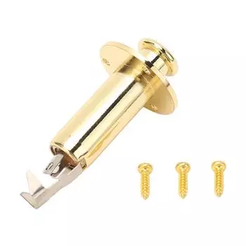 6,35 мм выходное гнездо для гитары, металлическая конструкция, гнездо для звукоснимателя, акустическое электрическое