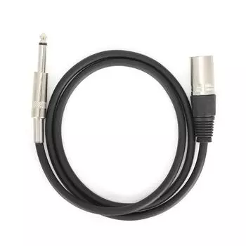 6,35 мм XLR Male to TRS Jack Микрофонный линейный микрофонный аудиокабель для микрофонов, динамиков, сцены 1.6ft