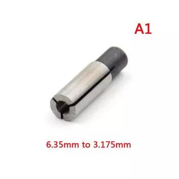 6.35Mm to 3.175Mm 1/8 гравировальный фрезерный инструмент адаптер для гравировальной цанги A1