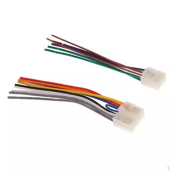 6,3-дюймовый 10-контактный + 6-стерео аудиоразъем для жгута проводов