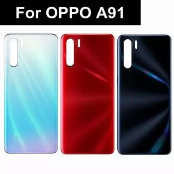 6,4 для OPPO A91 крышка батарейного отсека задняя дверь PCPM00 CPH2001 CPH2021 крышка корпуса для Oppo A91 задняя крышка батарейного отсека красный