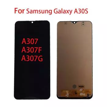 6,4-дюймовый ЖК-экран для Samsung Galaxy A30s A307 A307F A307G ЖК-дисплей с дигитайзером сенсорного экрана в сборе TFT чёрный