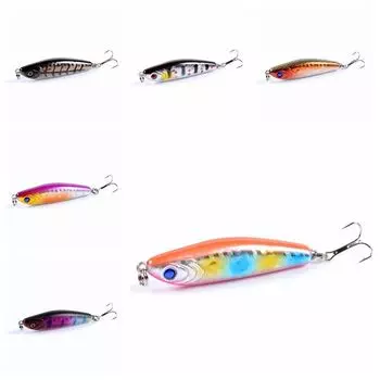 6,4 см/15,6 г Карандаш Minnow Искусственная биомиметическая приманка Жесткая приманка Карандаш Приманка для рыбы Морская