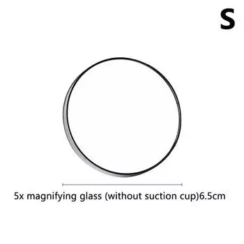 6.5/8.5 см 5-кратное увеличительное настенное круглое зеркало для ванной комнаты с присоской для макияжа косметические зеркала для макияжа аксессуары S