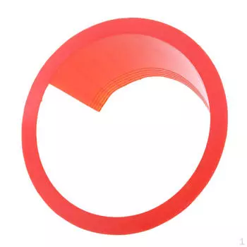 6,5 автомобильный динамик водонепроницаемый рог пластиковая прокладка защитная красная